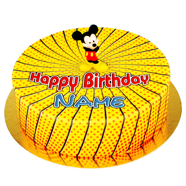 Mickey Maus auf Phantastic Torte