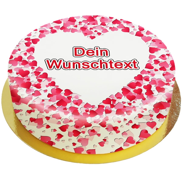 1001 Herzen Torte