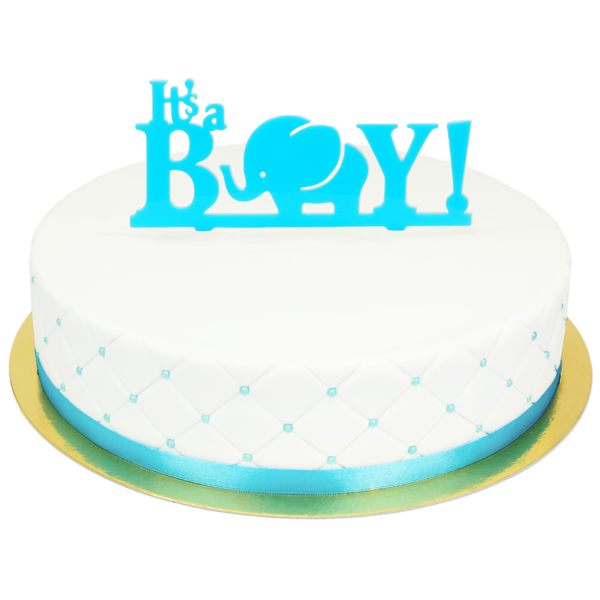 Blue Baby Party Torte
