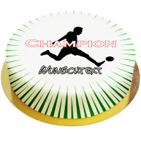 Fussballtorte Champion