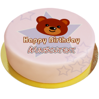 Geburtstagstorte Happy Bear