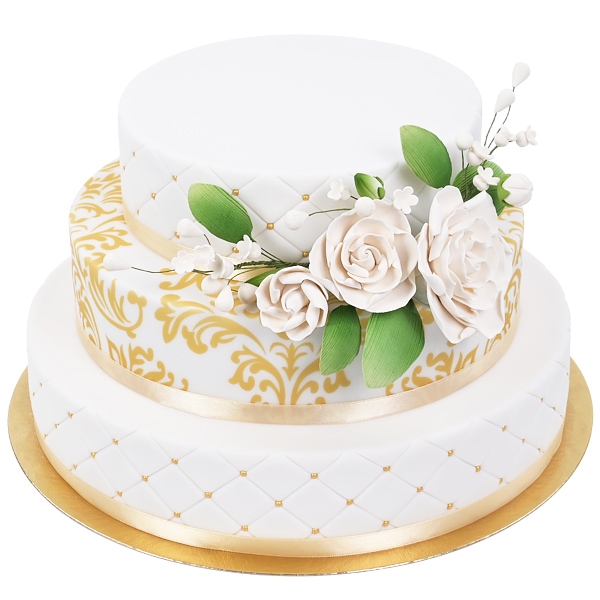 Hochzeitstorte Luxury Royal triple