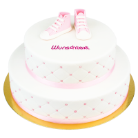 Luxury Baby Torte due Pink Sneaker