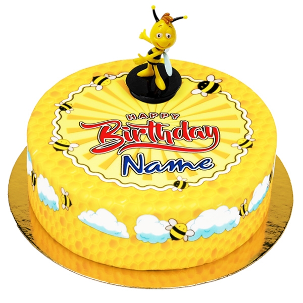 Willi auf Honig Torte - Biene Maja