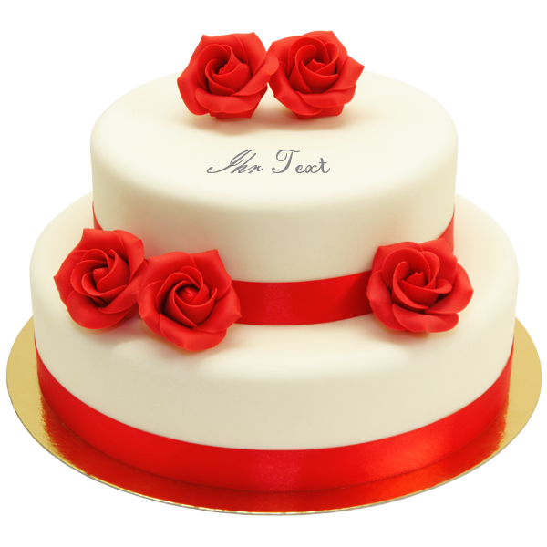 Hochzeitstorte Red Roses free