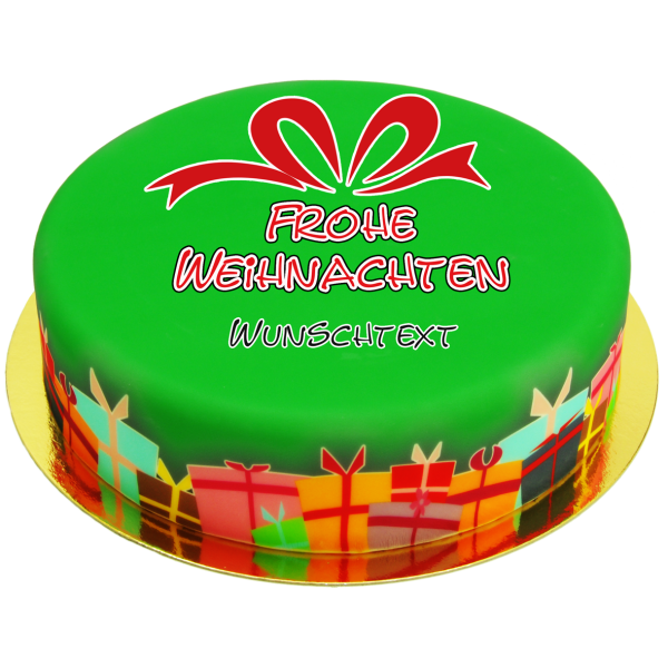Weihnachtstorte Green