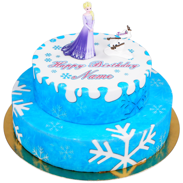 Eiskönigin Elsa - Eiszeit Torte