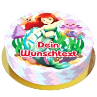 Meerjungfrau Torte Aqua