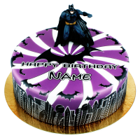 Batman auf Dark Night Torte