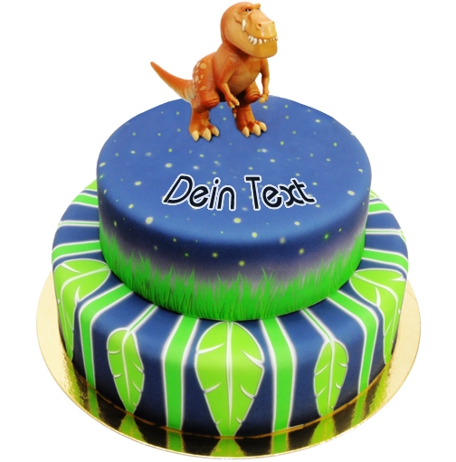 Dino Butch aus Arlo und Spot auf Entdecker Torte