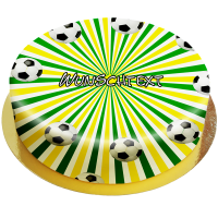 Fussballtorte Brasil